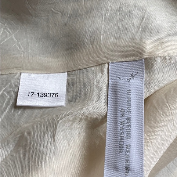 Loft cotton dress a line brown/cream size 0 - Picture 5 of 5